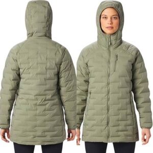 Mountain Hardwear Super/DS StretchDown jacket olive green Size Women's S